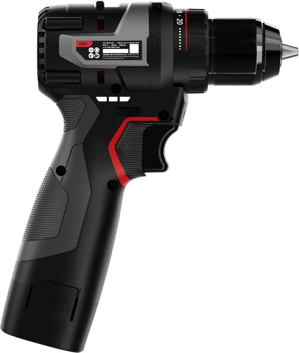 Аккумуляторная дрель-шуруповерт Deli RS EDE-DZ16-1D2 16 В, 45 Нм, 2 АКБ, 2 Ач, сумка