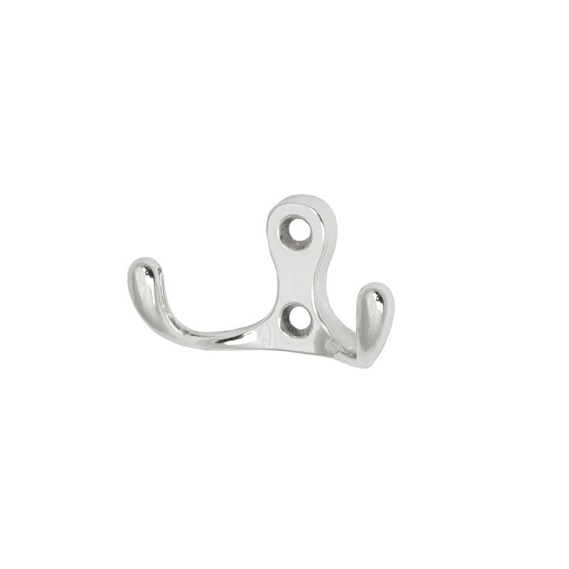 Крючок меб. двухрожковый мет. WP19 черный матовый GRIDLI 57289