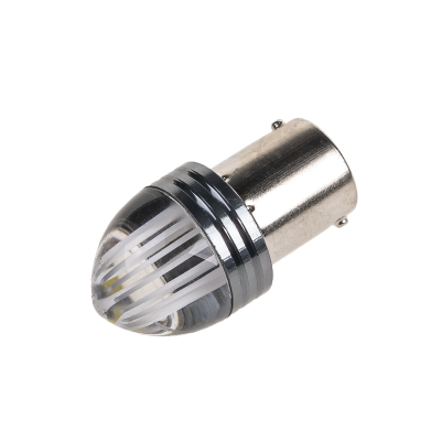 Автолампа диод S25 (P21W) 24V 9 SMD BA15s 1-конт Белая комп.2 шт противотуманки/поворот/задн SKYWAY S08201475