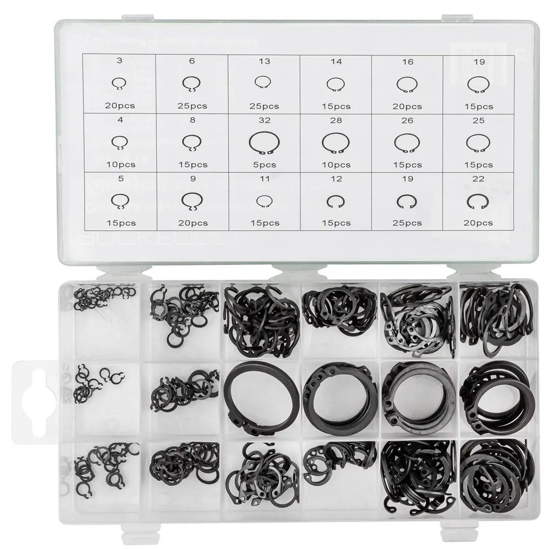 Стопорные кольца, комплект 300 пр. RockForce RF-818