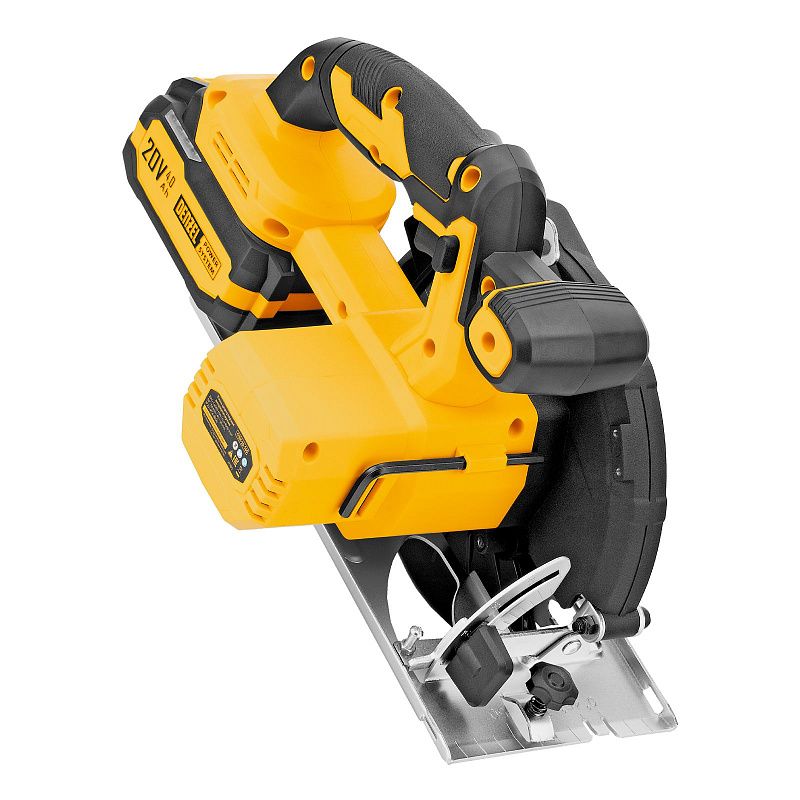 Пила циркулярная аккумуляторная CCSH-20-165, 165 мм, Li-Ion, 20 В Denzel 27405