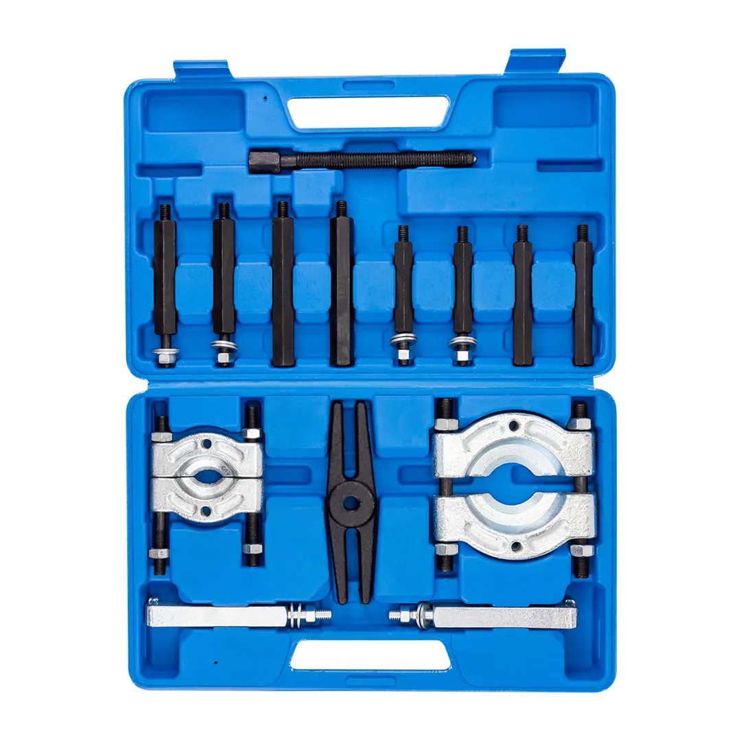 Набор съемников, сегментного типа 30-50, 50-75 мм, двухлапый 120 мм, 14 пр Forsage F-66611