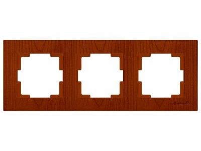 Рамка 3-ая горизонтальная вишня, RITA, Mutlusan 22208001356