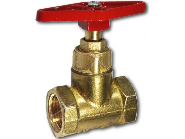 Кран вентильный 1/2" вн.-вн. (ПАР) PN1,6 МПа, 15Б1п, Цветлит ЦРБ0064