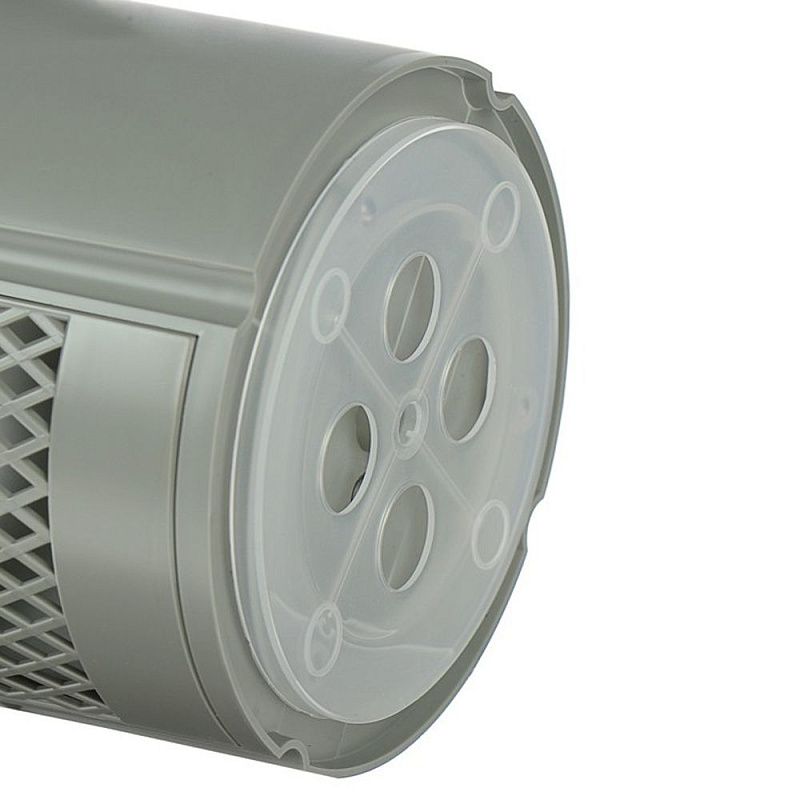 Подставка для канцелярских мелочей "Офис Класс 360°", 110x120 мм, серый