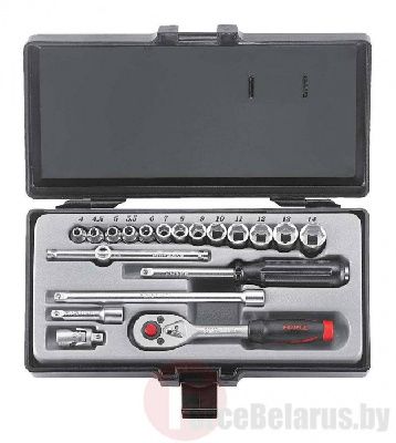 Набор инструментов 19 пр. 1/4'' 6-гр. Force 2203-5