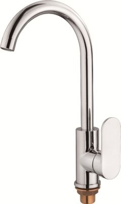 Смеситель для кухни, латунь, хром Ledeme L4010