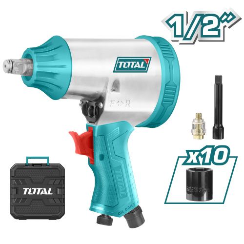 Пневмогайковерт ударный 1/2" 312 Нм TOTAL TAT41125