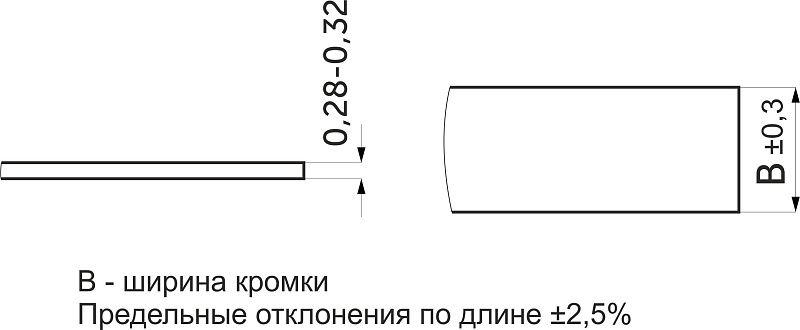 Кромка меламиновая, с клеем, дуб сонома, R20128, 20мм DESIGN, бух. - 0,1 пог.км., CROMLEX DESIGN 124906