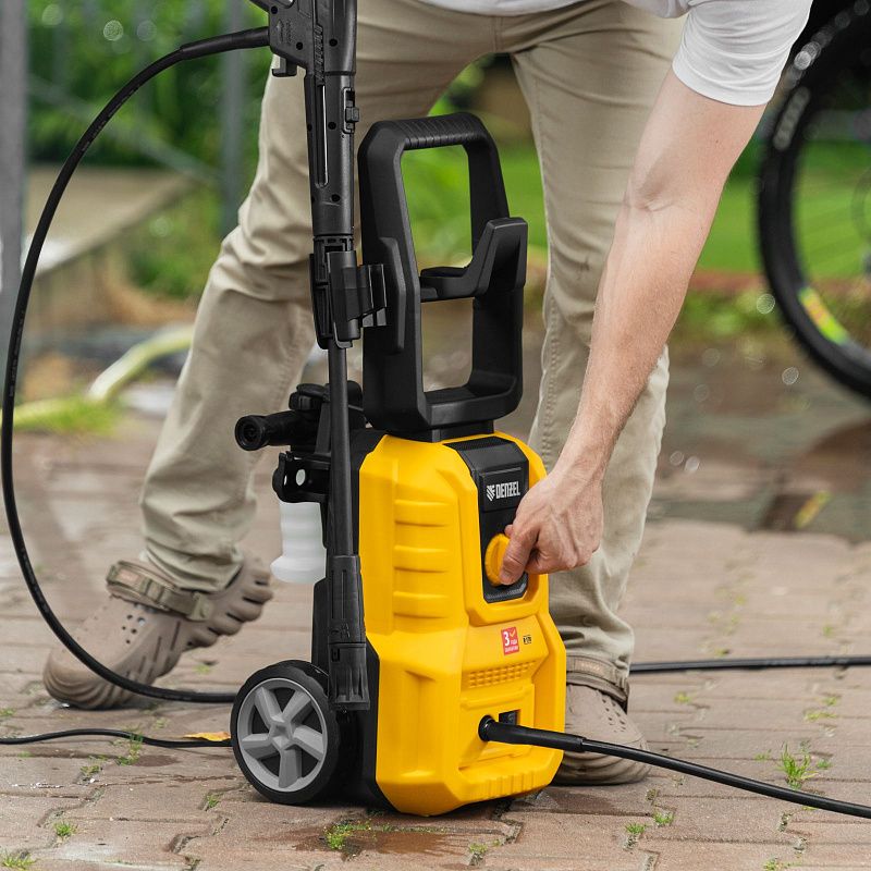 Моечная машина высокого давления R-170, 1800 Вт, 170 бар, 380 л/ч Denzel 58262