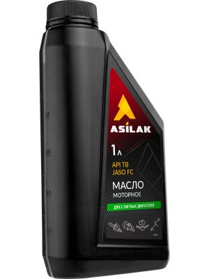 Масло моторное 2-х тактное 1 л ASILAK ASX5010-3
