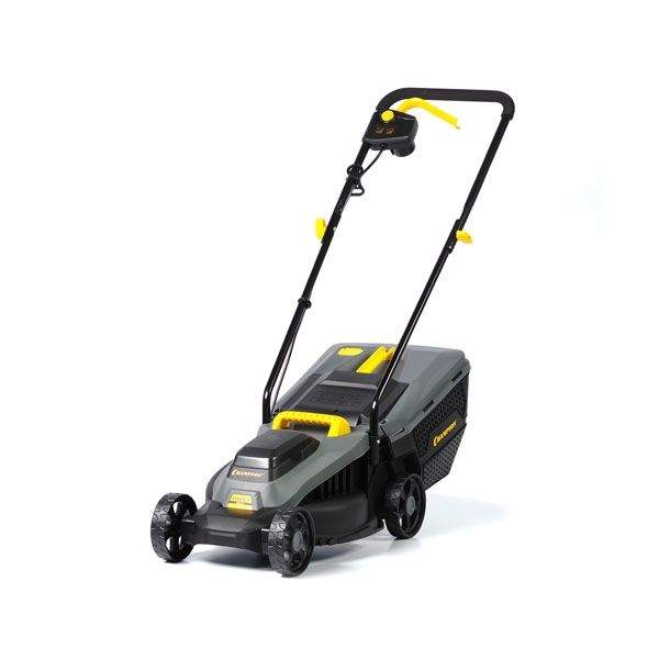 Газонокосилка электрическая, 1,2 кВт, пласт.травосб. 30л, ширина 320мм, 30-70мм CHAMPION EM3212/1