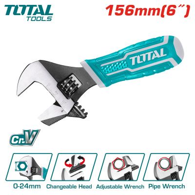 Ключ разводной 156 мм TOTAL THT1016S