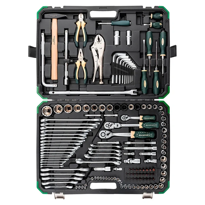 Набор инструментов 142+6пр. 1/4''&3/8''&1/2'' 6-гр&12-гр RockForce RF-41421-5HD