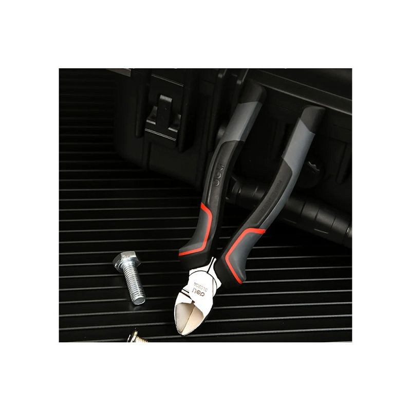 Бокорезы Deli RS EDL0204, 160 мм., красный, черный