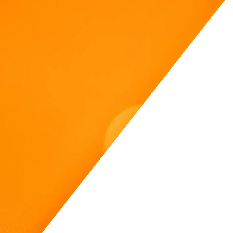 Папка-уголок "Inter-folia", А4, 115 мк, оранжевый