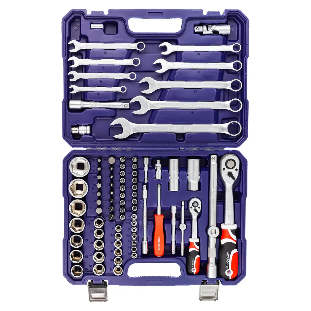 Набор инструментов 82 пр. 1/4''&1/2'' 6-гр. YATAFORCE YF-4821-5