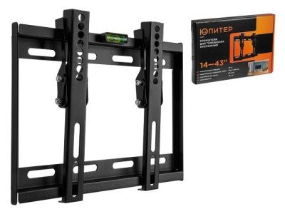 Кронштейн для телевизора 14"-43", наклонный Юпитер JP9301