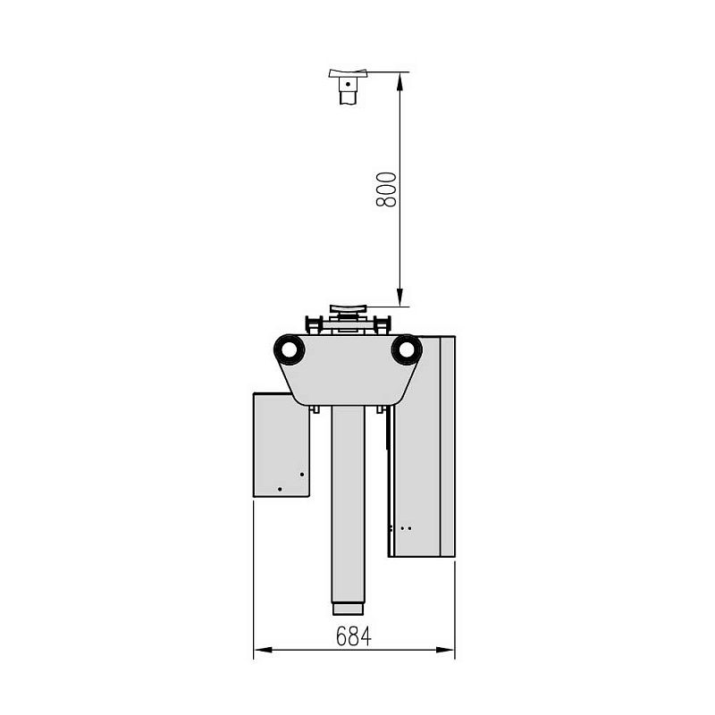 Подъемник канавный г/п 16 т HOREX DP16DC