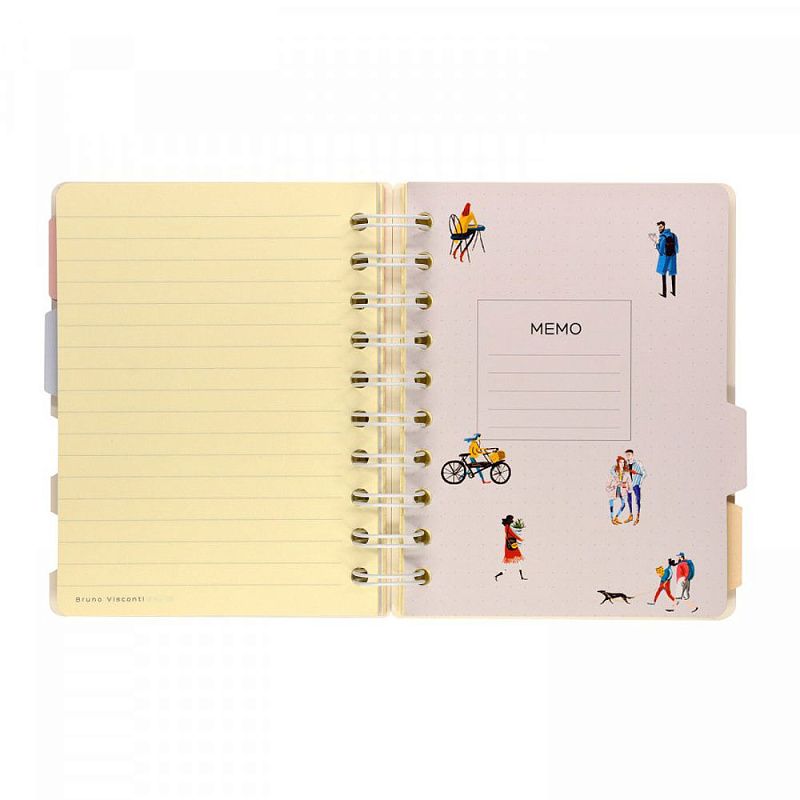 Блокнот "Art Journal", A6, 120 листов, клетка, линейка, точка, ассорти