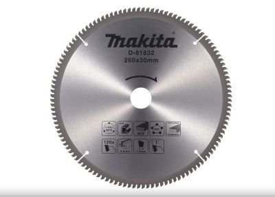 Диск пильный 260х30 мм 120 зуб. универсальный Makita D-81832