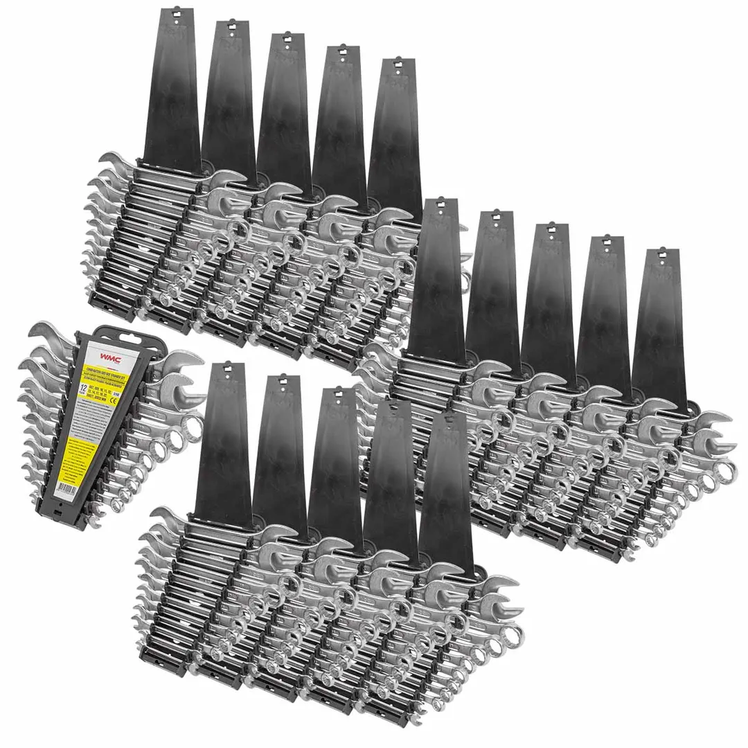 Набор ключей рожковых и комбинированных 12 пр. 6х7-30х32 мм, 16 к-тов WMC TOOLS WMC-5198 16 K-T
