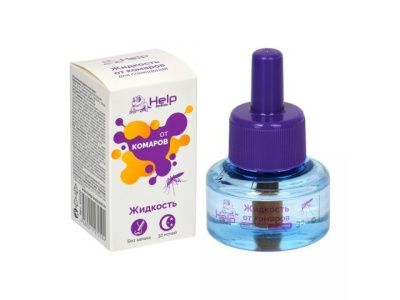 Средство инсектицидное"Жидкость от комаров", HELP 80500