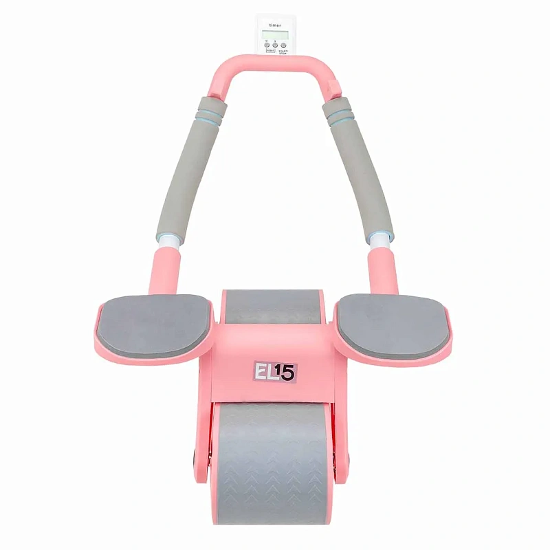 Тренажер для мышц пресса и спины, розовый EL15 CS-JFL201S