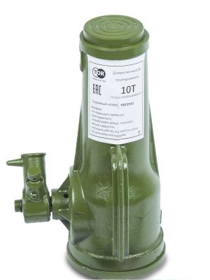 Домкрат винтовой 10 т, 280-430 мм, ДВ TOR 126101