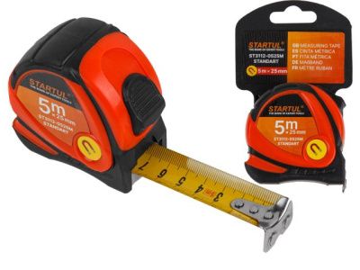 Рулетка 5м/25 мм STARTUL STANDART ST3112-0525M