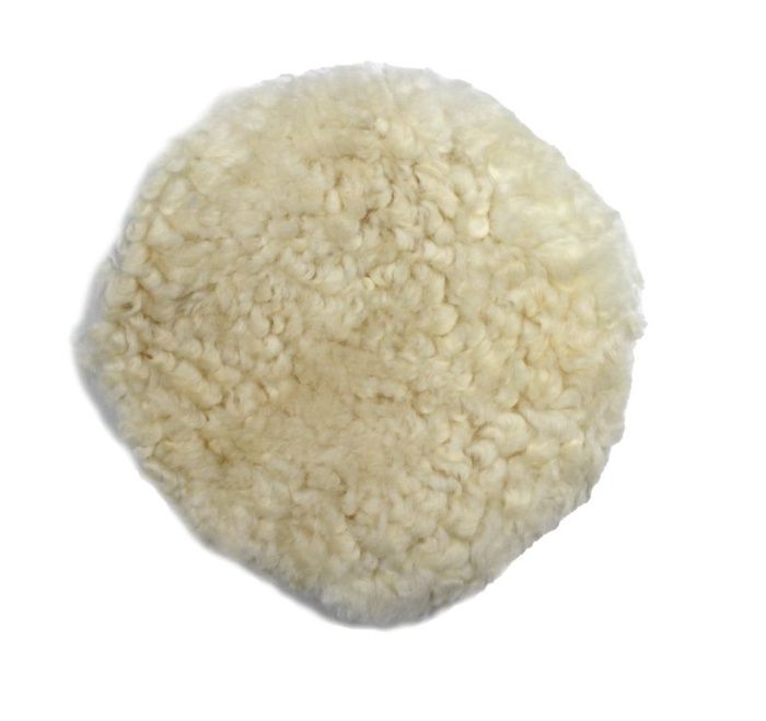 Круг для полировки из овечьей шерсти 125 мм Forsage F-PSP125L