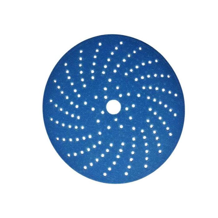 Круг шлифовальный Ø150 мм мультипылеотвод P320 (цирконий на пленке) Horex GTA211F320