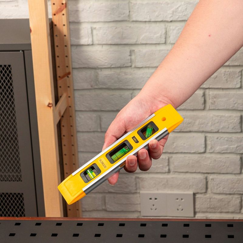 Уровень строительный Deli YS EDL290230, 230 мм, магнит