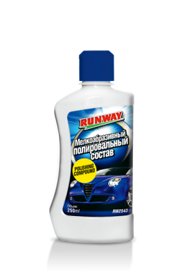 Состав мелкоабразивный полировальный 250 мл RUNWAY RW2543
