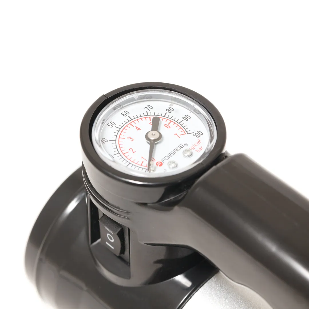 Компрессор поршневой автомобильный с фонарем Forsage F-581