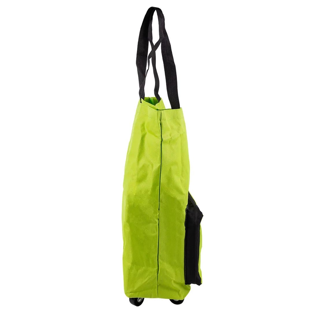 Сумка хозяйственная на 4 колесах с ручками и боковым карманом, Forsage F-FN209-4