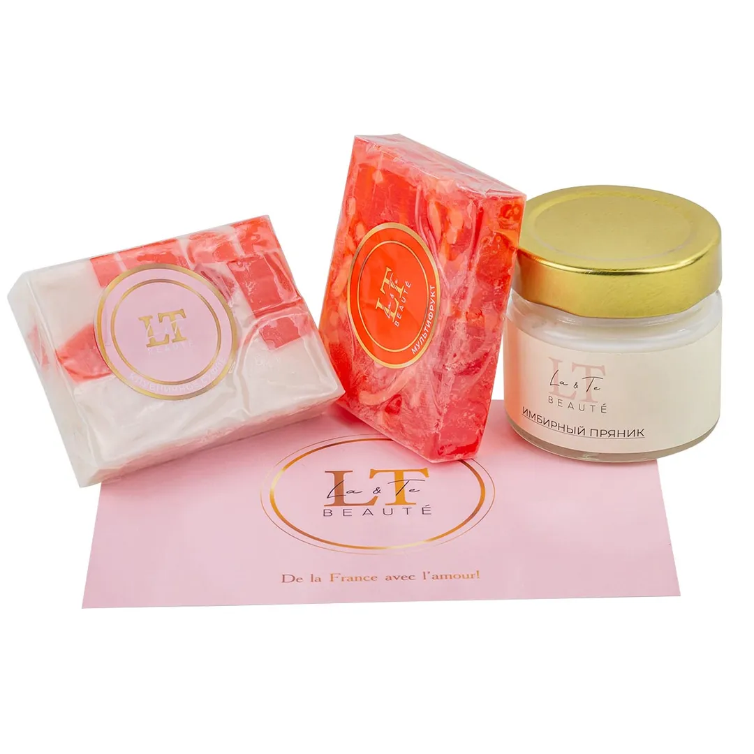 Набор 11, SPA свеча 0028, мыло 6228, мыло 6259 La and Te beaute SP-15..