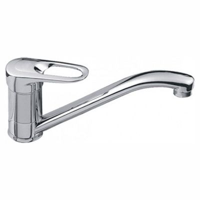 Смеситель для кухни, латунь, хром Ledeme L4204