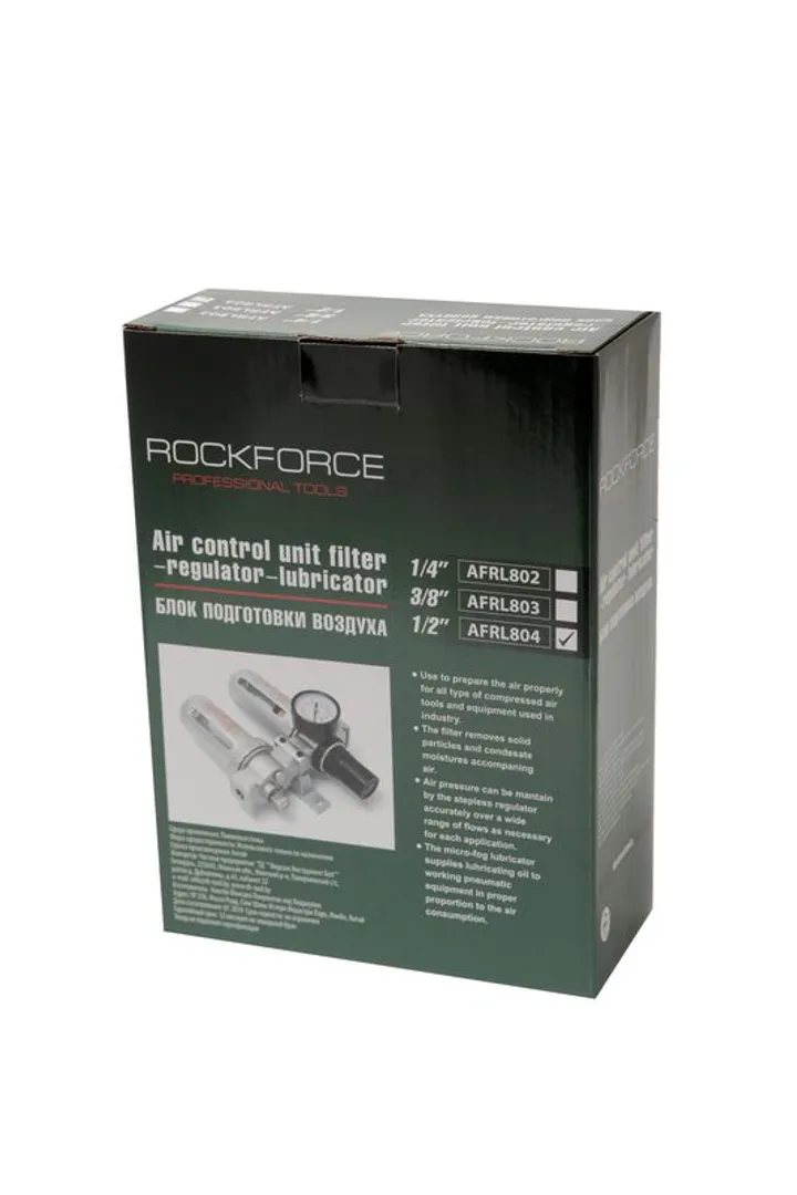 Блок подготовки воздуха для пневмосистемы 3/8'' RockForce RF-AFRL803