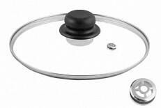 Крышка стекл метал обод пласт кнопка усил/пар 16см TM Appetite ZIBO HANGXING INDUSTRIAL CO,, LTD GF16P