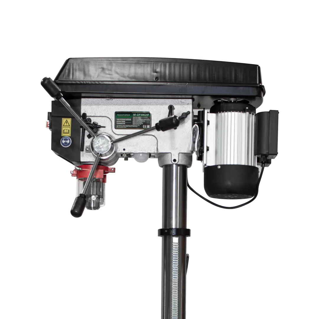 Станок сверлильный напольный 220В, 750Вт, 260-3000об/мин, диаметр сверла - 3-16 мм, 12 скоростей RockForce RF-DP39020F