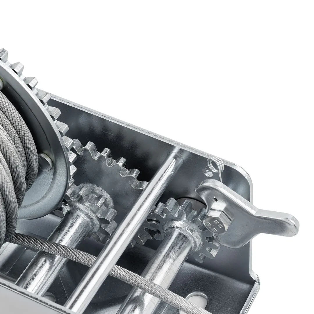 Лебедка барабанная ручная 1130 кг RockForce RF-KB-S-2500