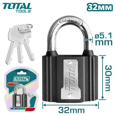Замок навесной 32 мм TOTAL TLK31321