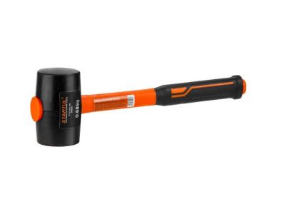 Киянка резиновая черная 0,68 кг с фибергл. рукояткой STARTUL PROFI ST2200-06