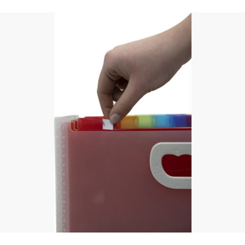 Портфель на 24 деления, пластик, 24, ассорти