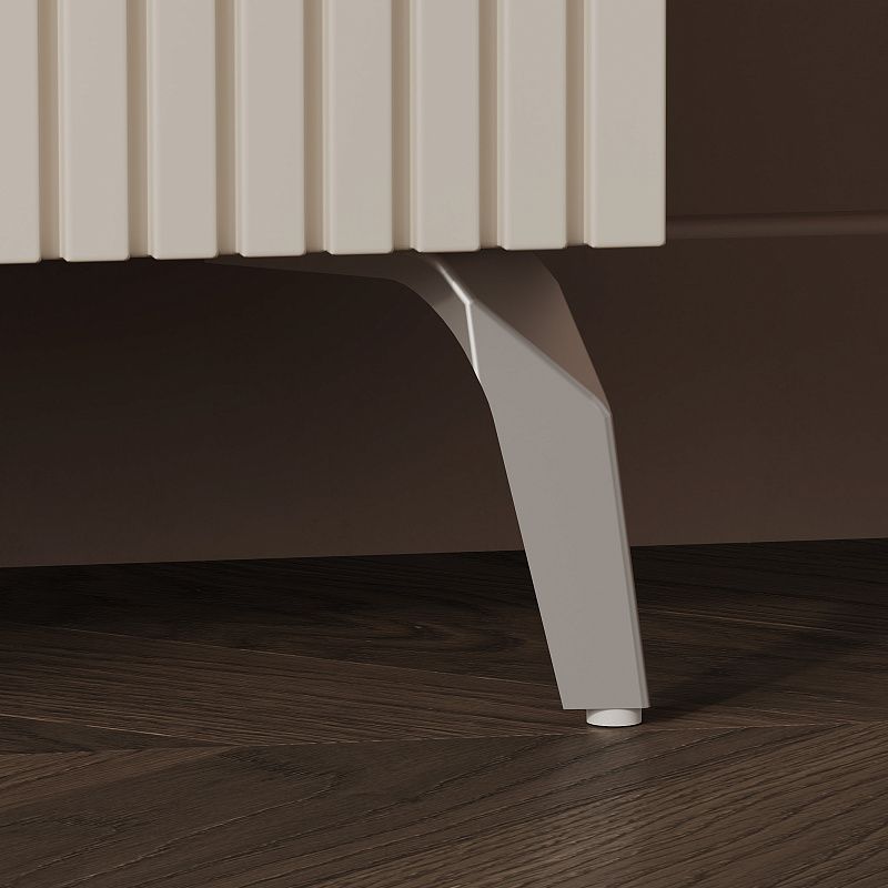 Опора мебельная мет. HARMONY h130 черный муар AKS 112996