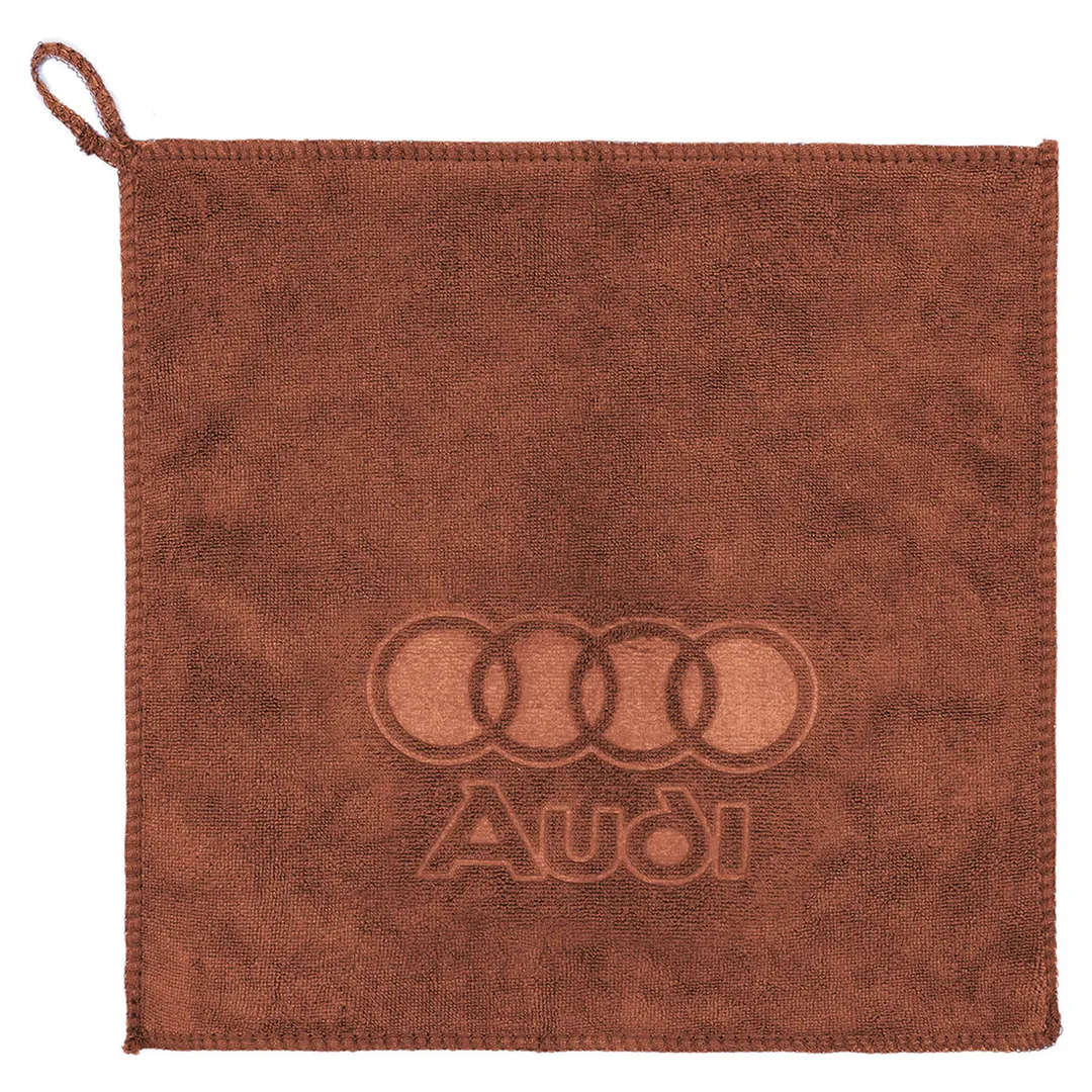 Салфетка чистящая микрофибра с логотипом 30*30 см 3 шт/уп Forsage F-NHE33 AUDI