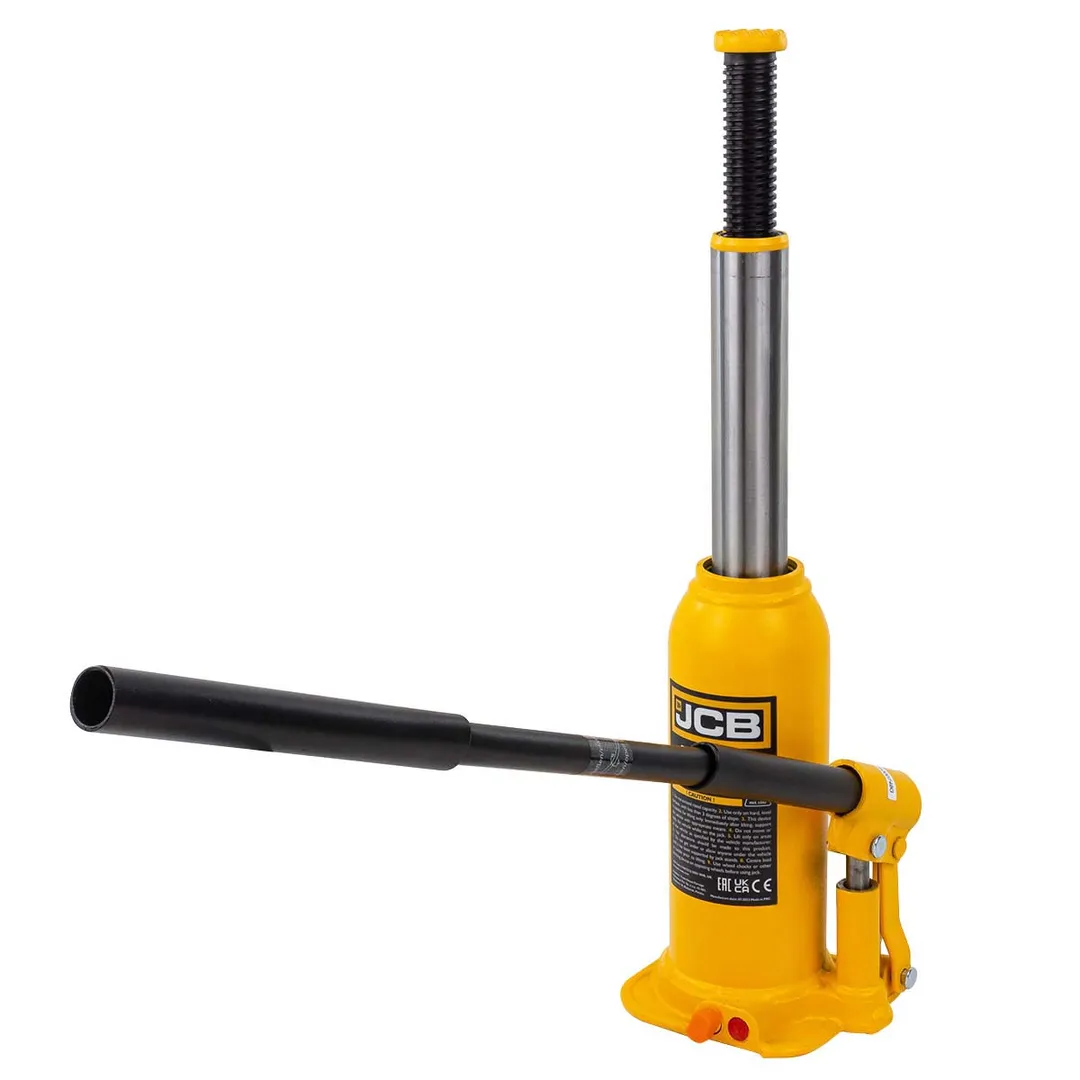 Домкрат бутылочный 8 т 222-367 мм с клапаном JCB JCB-TH90804