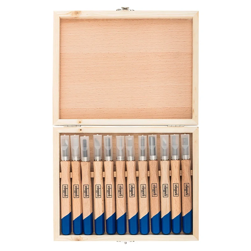 Набор фигурных стамесок 12 пр Scheppach Sch-25530