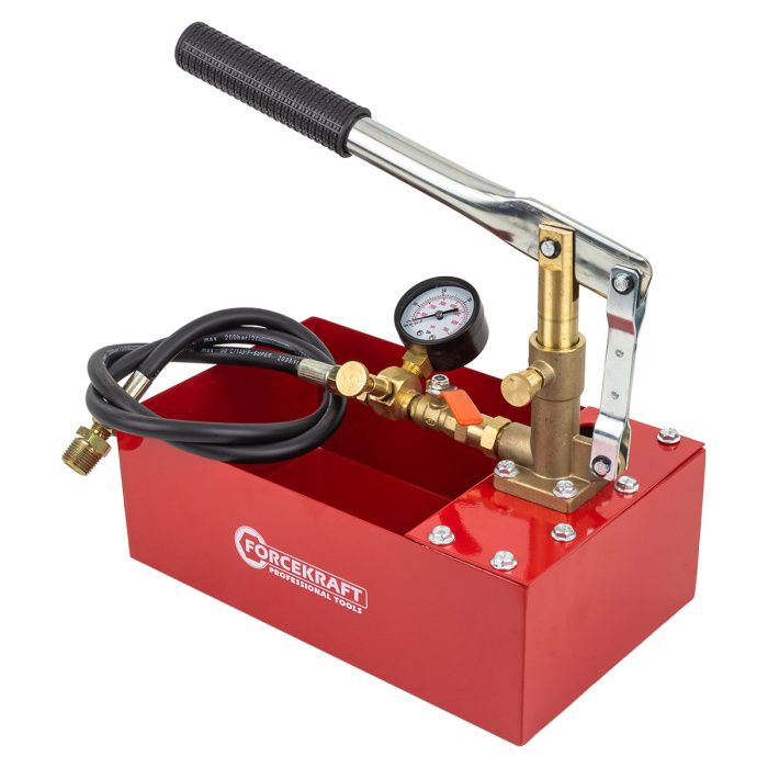 Насос ручной проверочный с манометром 40Bar ForceKraft FK-HS-HP06 Forsage